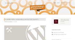 Desktop Screenshot of gonzoblog.nl